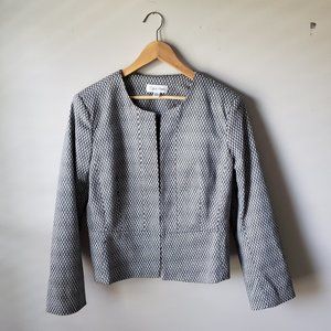 Calvin Klein Geometric pattern Blazer. Sz L
